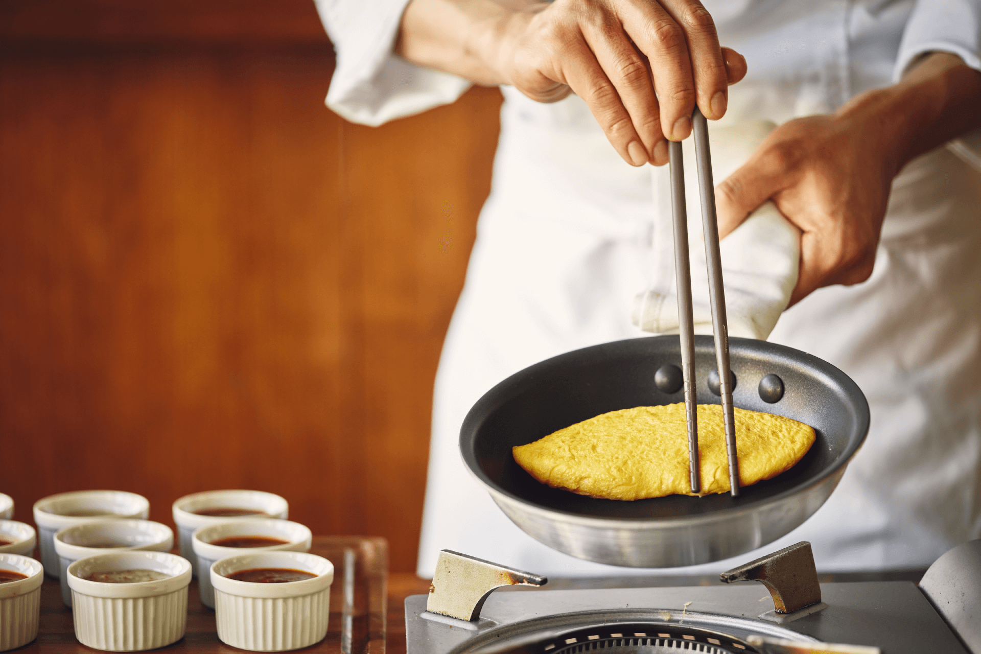 ANAクラウンプラザ　特製オムレツ