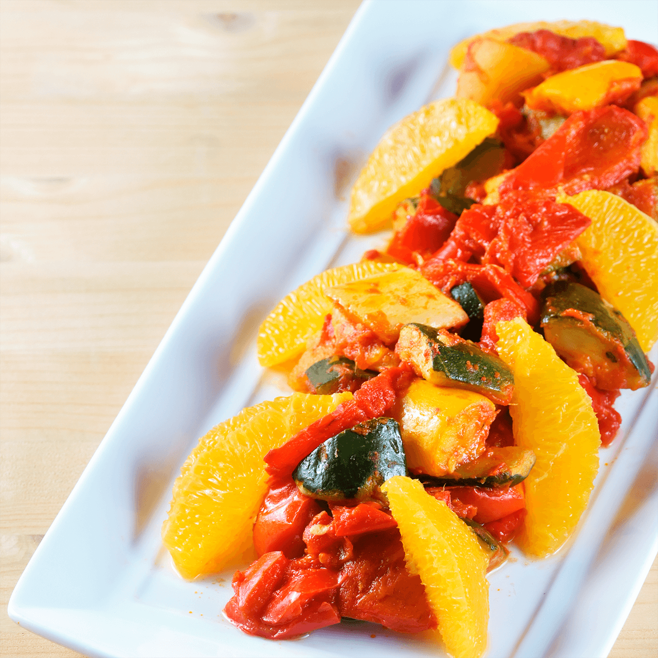 【ご当地メニュー】オレンジ香るラタトゥイユ