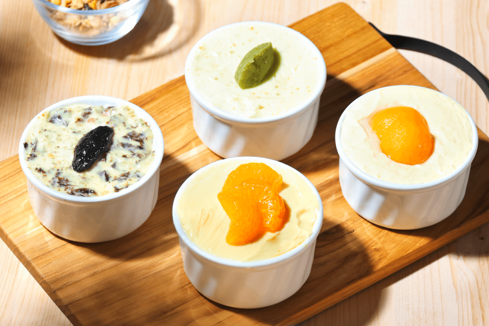 【ご当地メニュー】みかんバター、有明のりタルタル