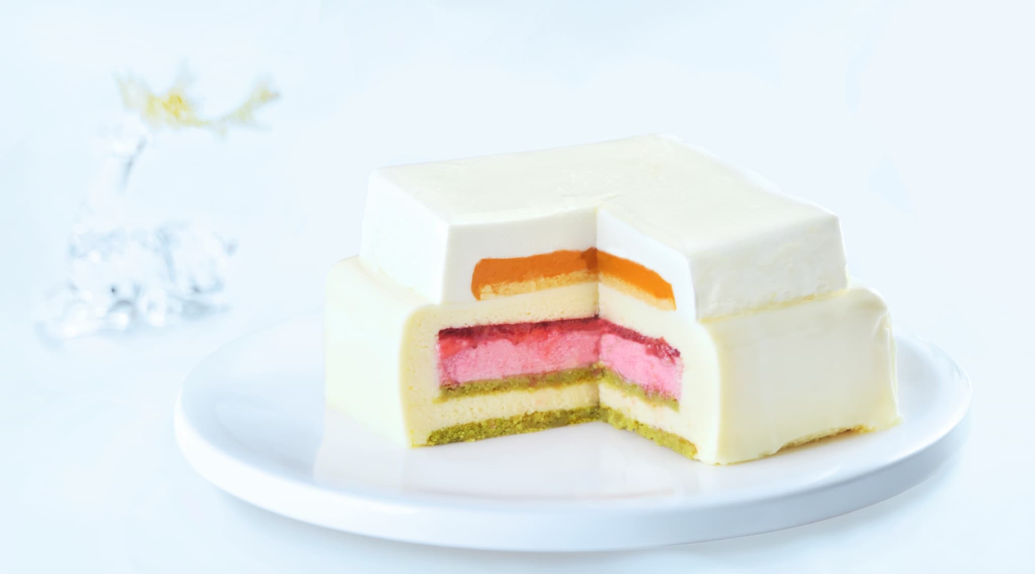 ホワイトチョコムース